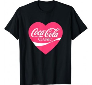  Coca  Cola  Valentines Polar Classic Heart T-Shirt